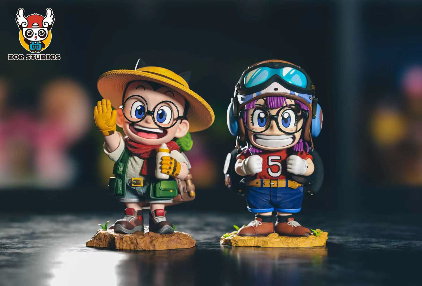 Dr Slump ZOR Studio Arale Explorer Resin Statue