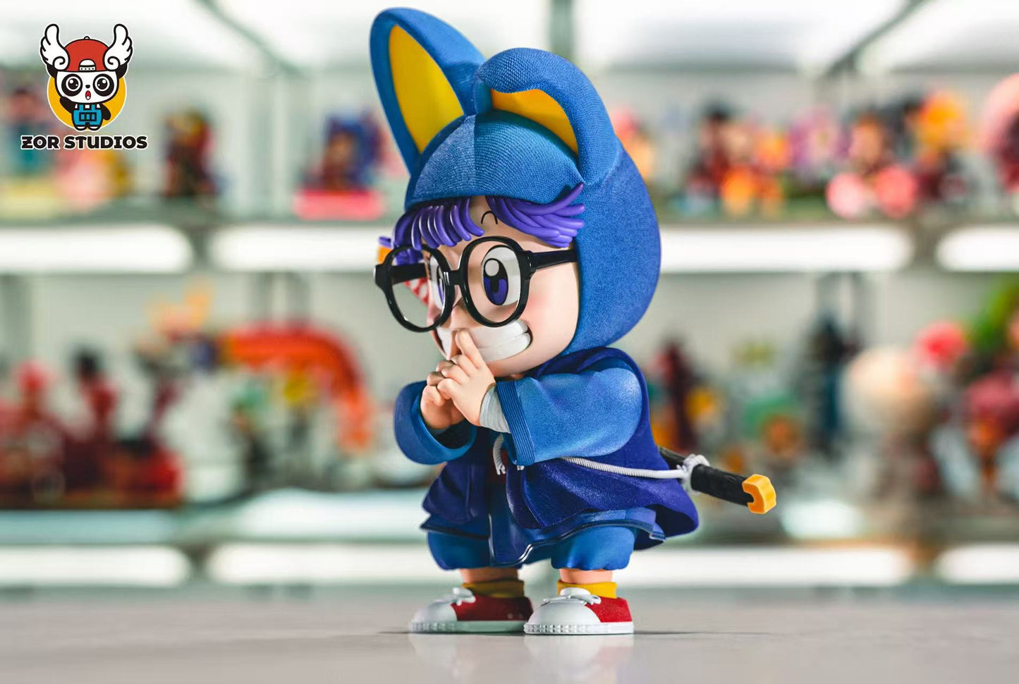 Dr Slump ZOR Studio Cat Ear Ninja Arale 1/2 Resin Statue