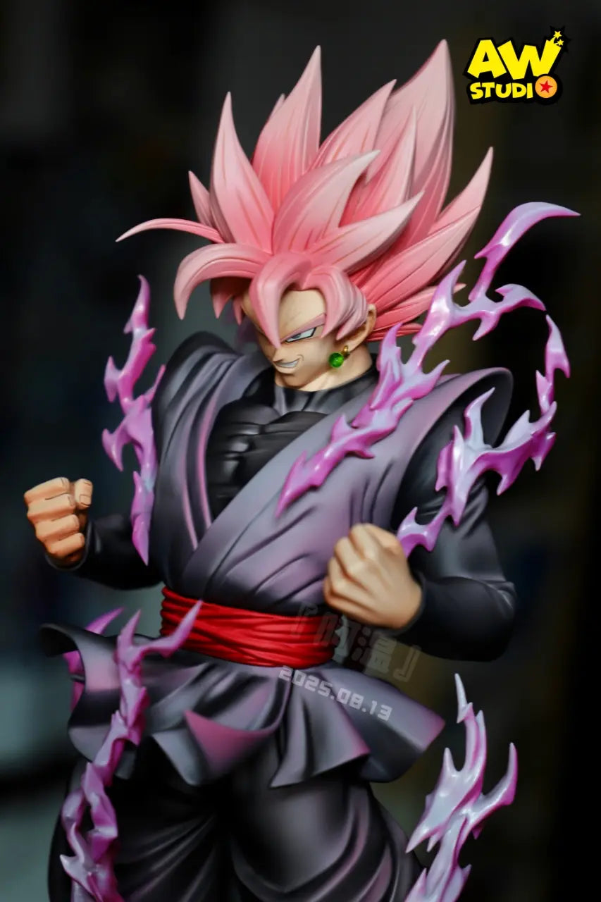 Dragon Ball AW Studio "SSJR" Super Saiyan Rosé Son Goku Resin Statue