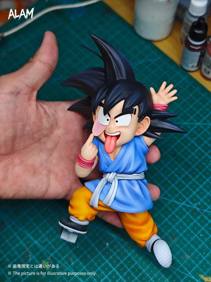 Dragon Ball Alam Studio Wanted Grimace Son Goku Resin Statue