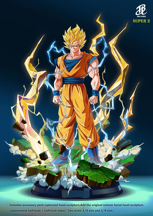 Dragon Ball BUU Studio Goku SSJ2 Resin Statue