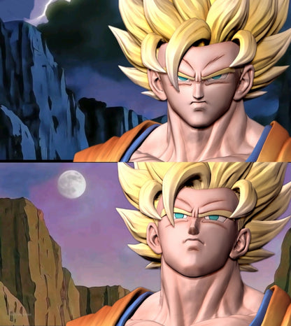 Dragon Ball BUU Studio Goku SSJ2 Resin Statue