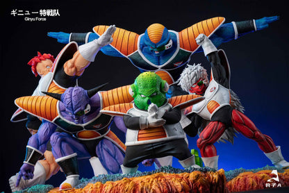 Dragon Ball Bao Zi A Studio Ginyu Force Ginyu & Recoome & Burter & Jeice & Guldo Resin Statue