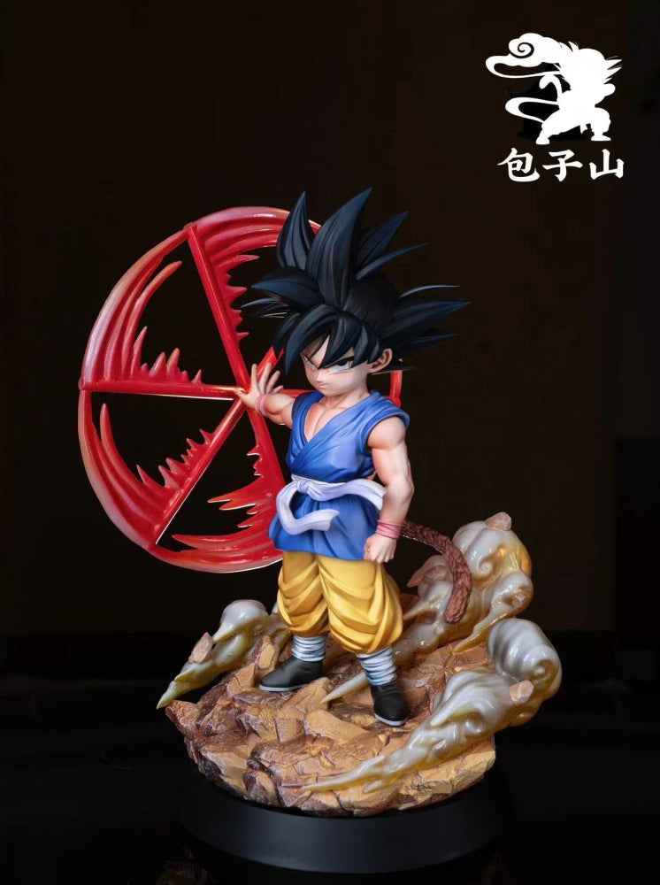 Dragon Ball Bao Zi Shan Studio Kid Son Goku GT Resin Statue
