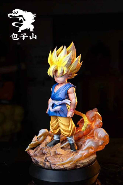 Dragon Ball Bao Zi Shan Studio Kid Son Goku GT Resin Statue