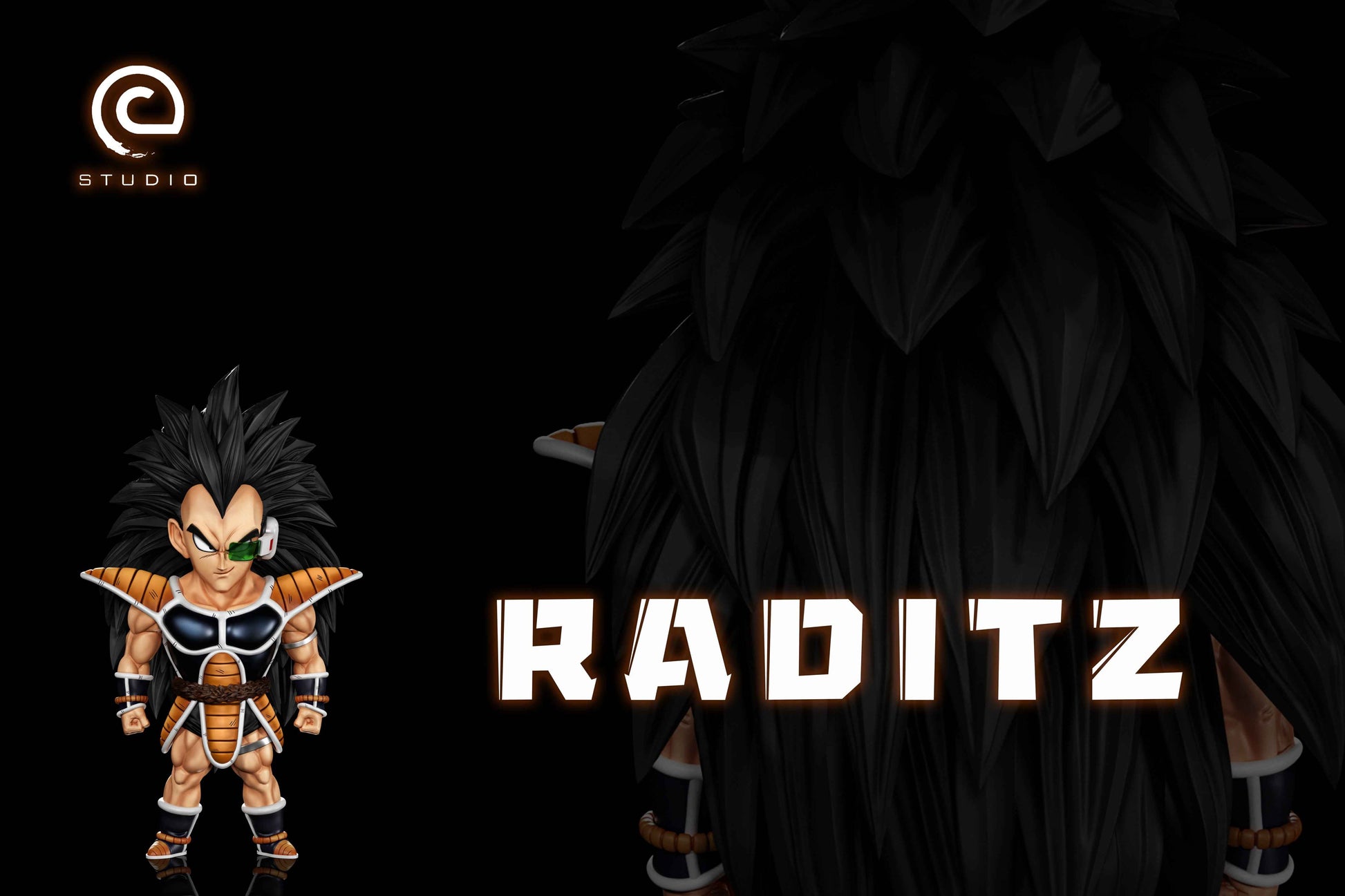 Dragon Ball C Studio Raditz WCF Scale Resin Statue
