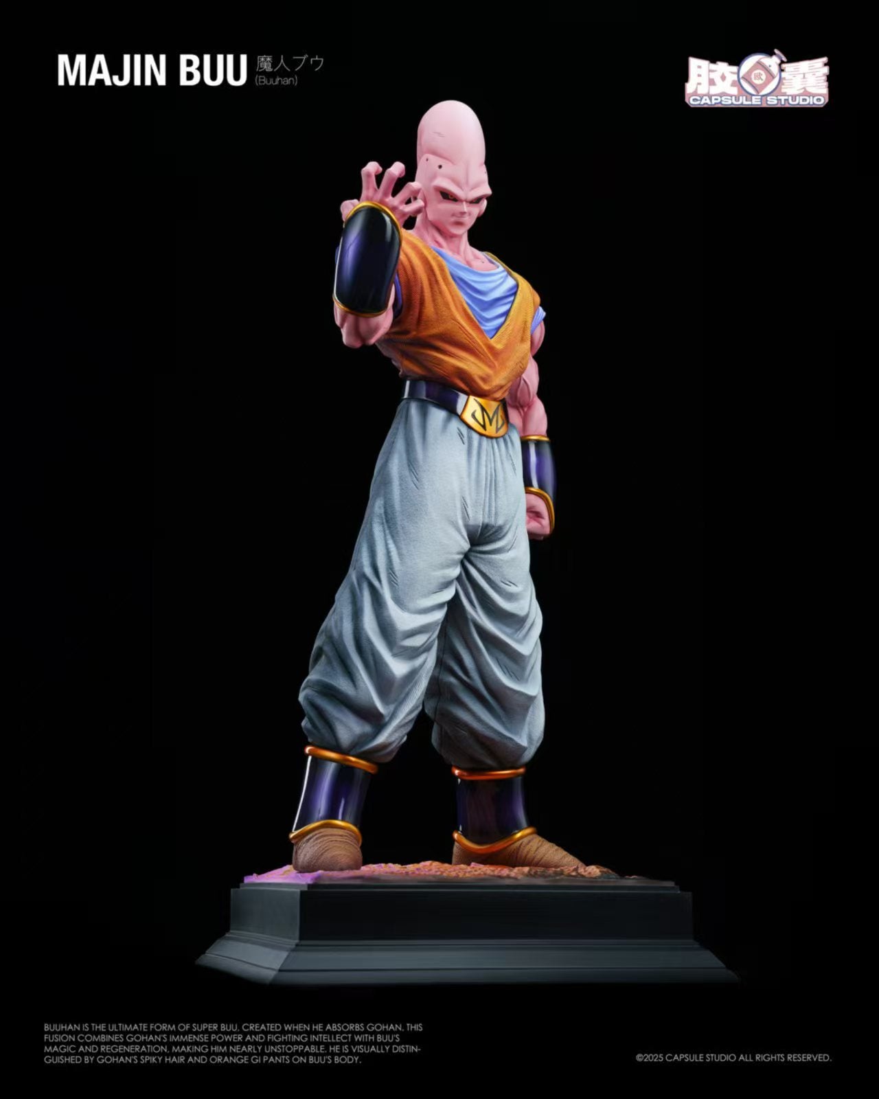 Dragon Ball Capsule Studio Gohan Buu Resin Statue