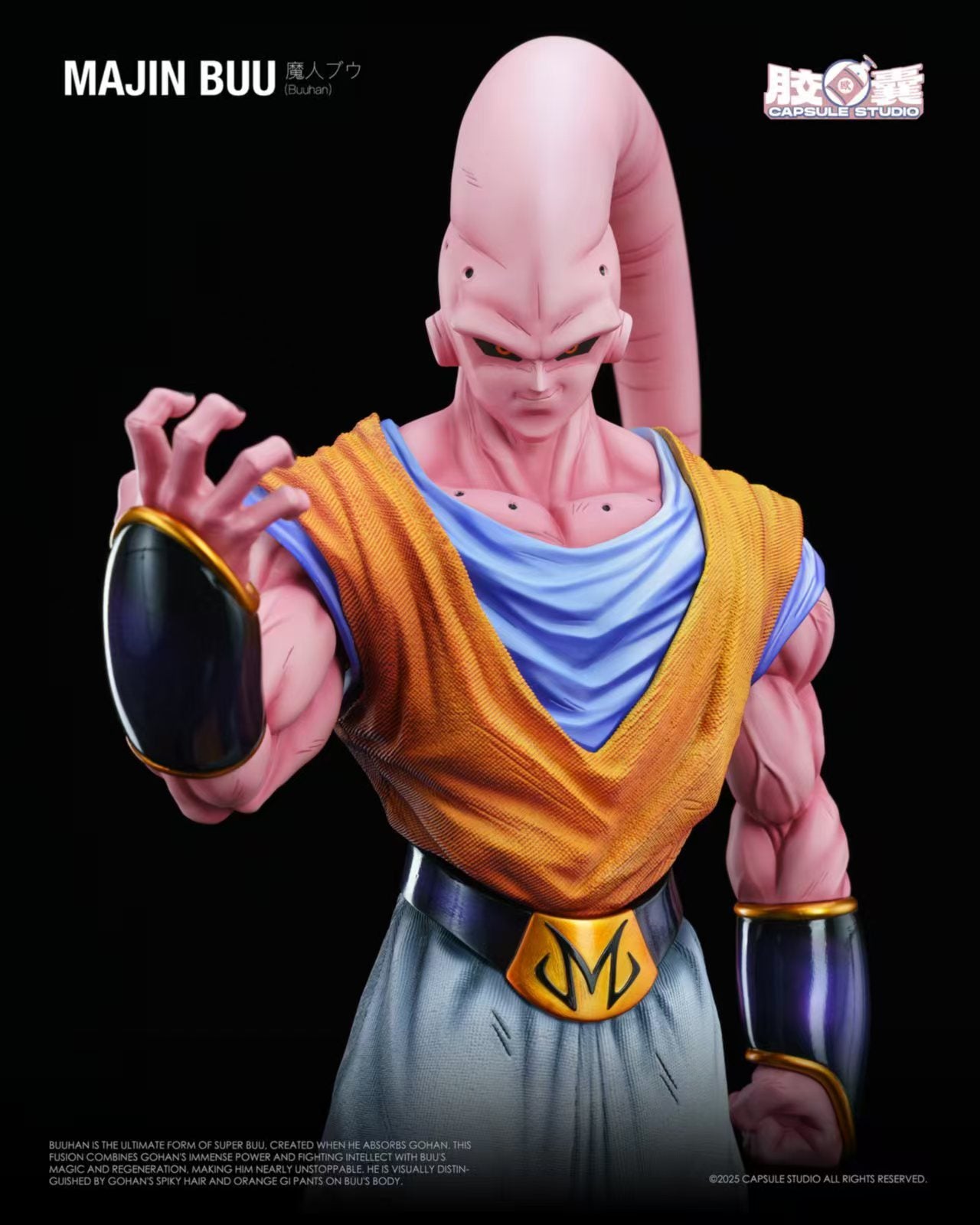 Dragon Ball Capsule Studio Gohan Buu Resin Statue