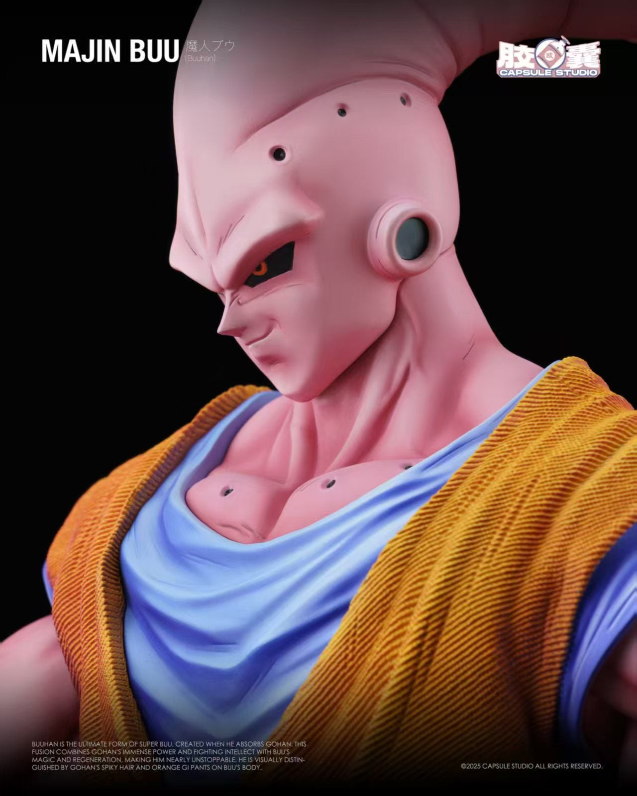 Dragon Ball Capsule Studio Gohan Buu Resin Statue