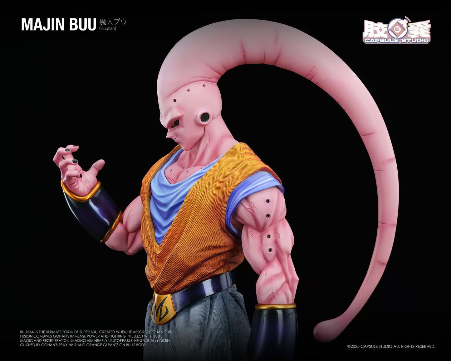 Dragon Ball Capsule Studio Gohan Buu Resin Statue