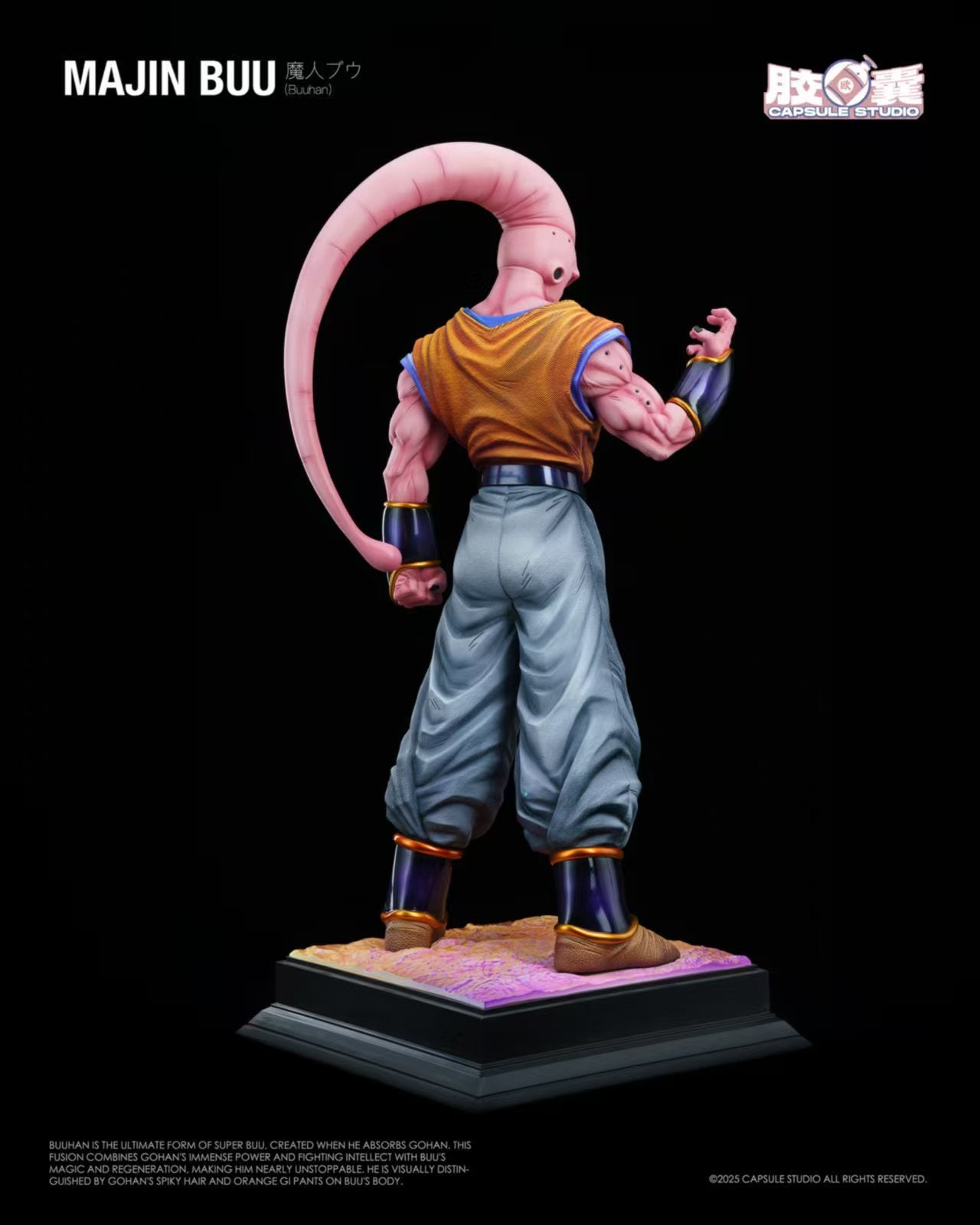 Dragon Ball Capsule Studio Gohan Buu Resin Statue
