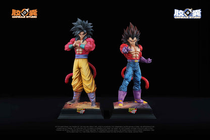 Dragon Ball Capsule Studio Vegeta Super Saiyan 4 Resin Statue