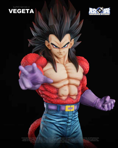 Dragon Ball Capsule Studio Vegeta Super Saiyan 4 Resin Statue