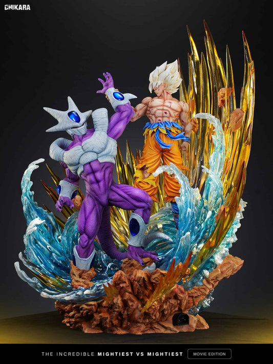 Dragon Ball Chikara Studio Son Goku vs Cooler Resin Statue