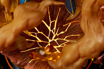 Dragon Ball Civilization Studio Super Saiyan Son Goku Resin Statue (PayPal Fees and Shipping Costs Included)