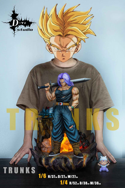 Dragon Ball D-YJ Studio Trunks Resin Statue