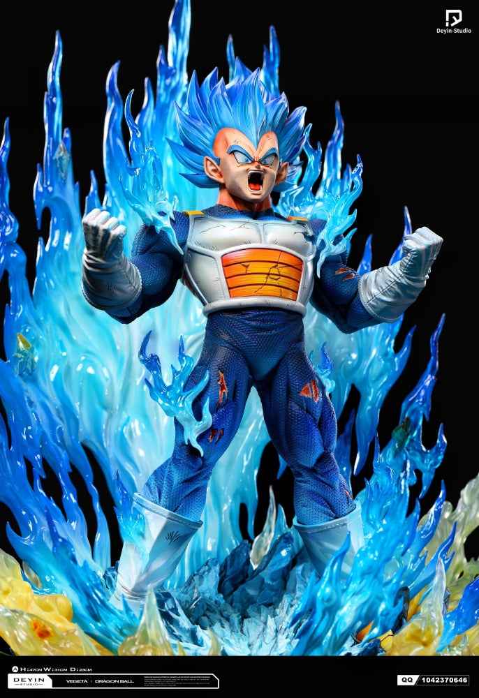Dragon Ball Deyin Studio Vegeta Super Saiyan Blue Resin Statue