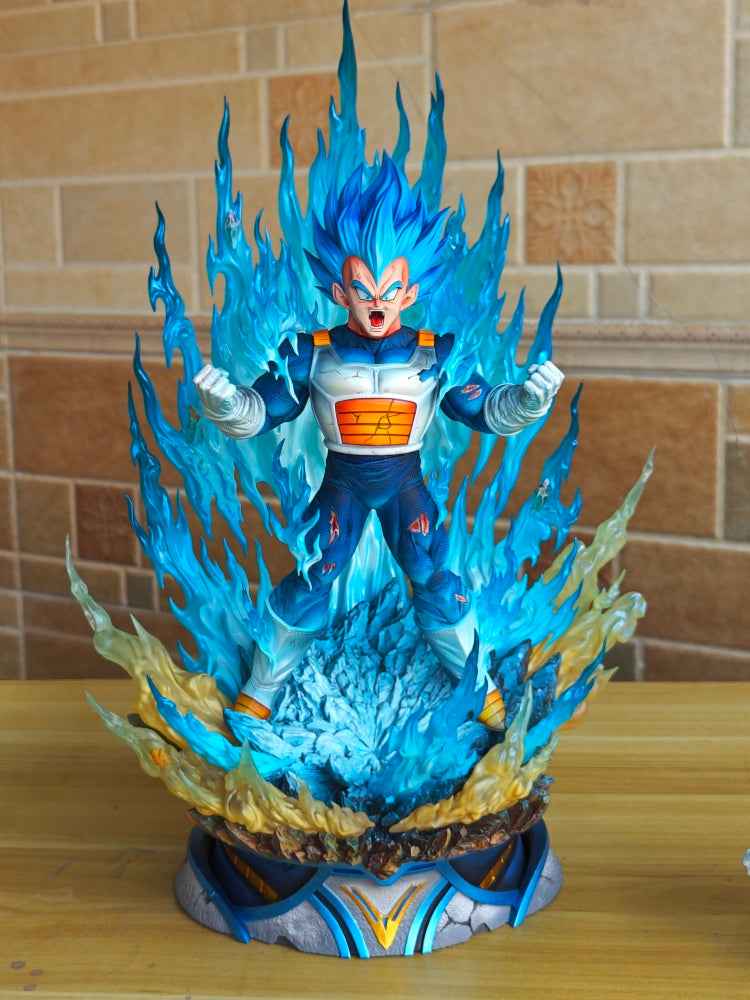 Dragon Ball Deyin Studio Vegeta Super Saiyan Blue Resin Statue