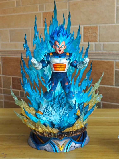 Dragon Ball Deyin Studio Vegeta Super Saiyan Blue Resin Statue