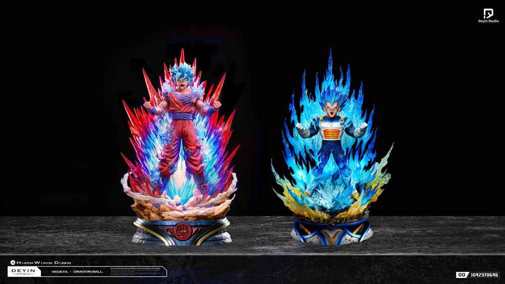Dragon Ball Deyin Studio Vegeta Super Saiyan Blue Resin Statue