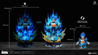 Dragon Ball Deyin Studio Vegeta Super Saiyan Blue Resin Statue