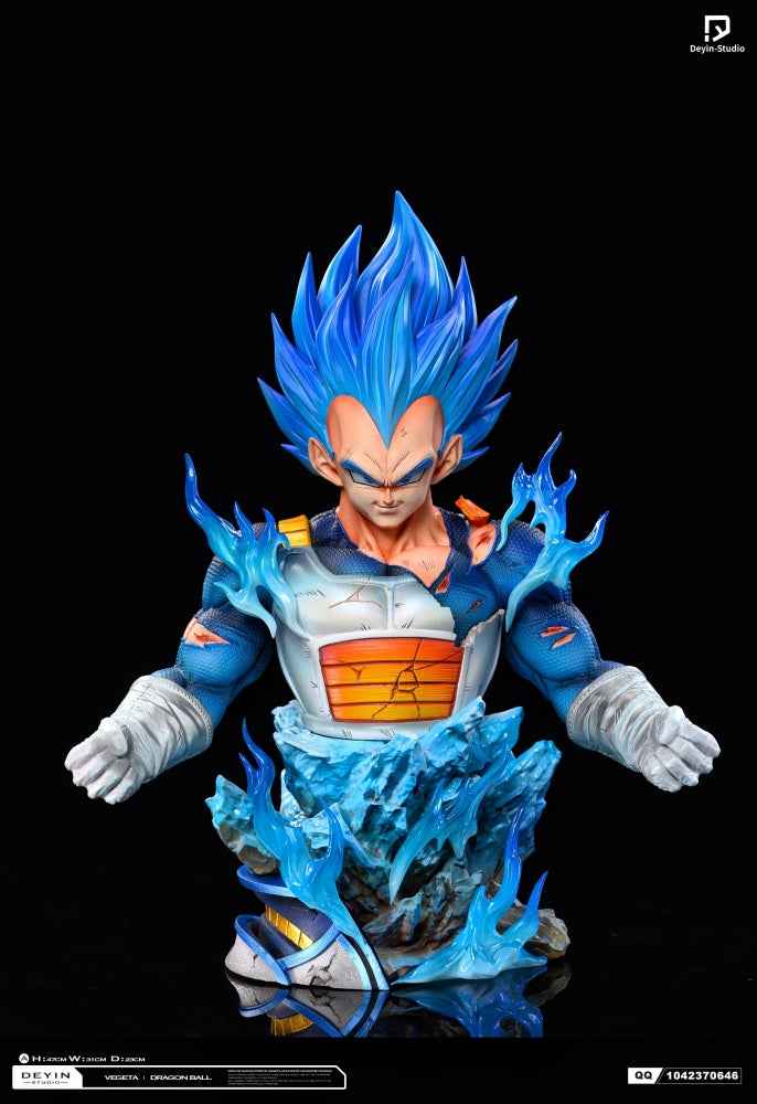 Dragon Ball Deyin Studio Vegeta Super Saiyan Blue Resin Statue