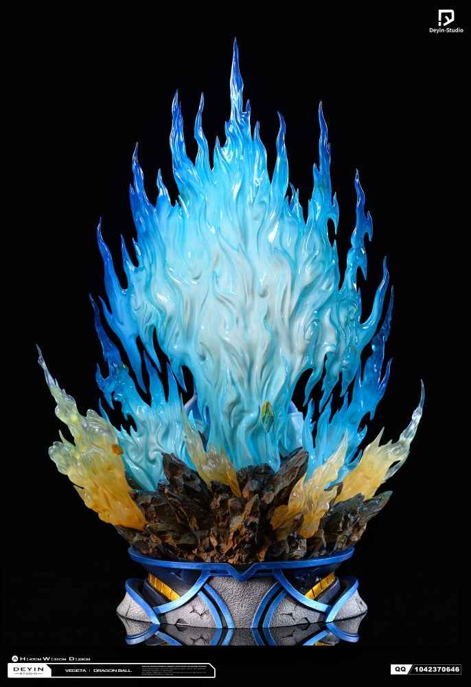 Dragon Ball Deyin Studio Vegeta Super Saiyan Blue Resin Statue