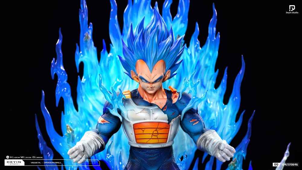 Dragon Ball Deyin Studio Vegeta Super Saiyan Blue Resin Statue