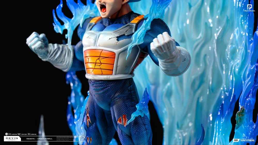 Dragon Ball Deyin Studio Vegeta Super Saiyan Blue Resin Statue