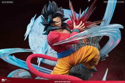 Dragon Ball Du Studio Super Saiyan 4 Son Goku Resin Statue