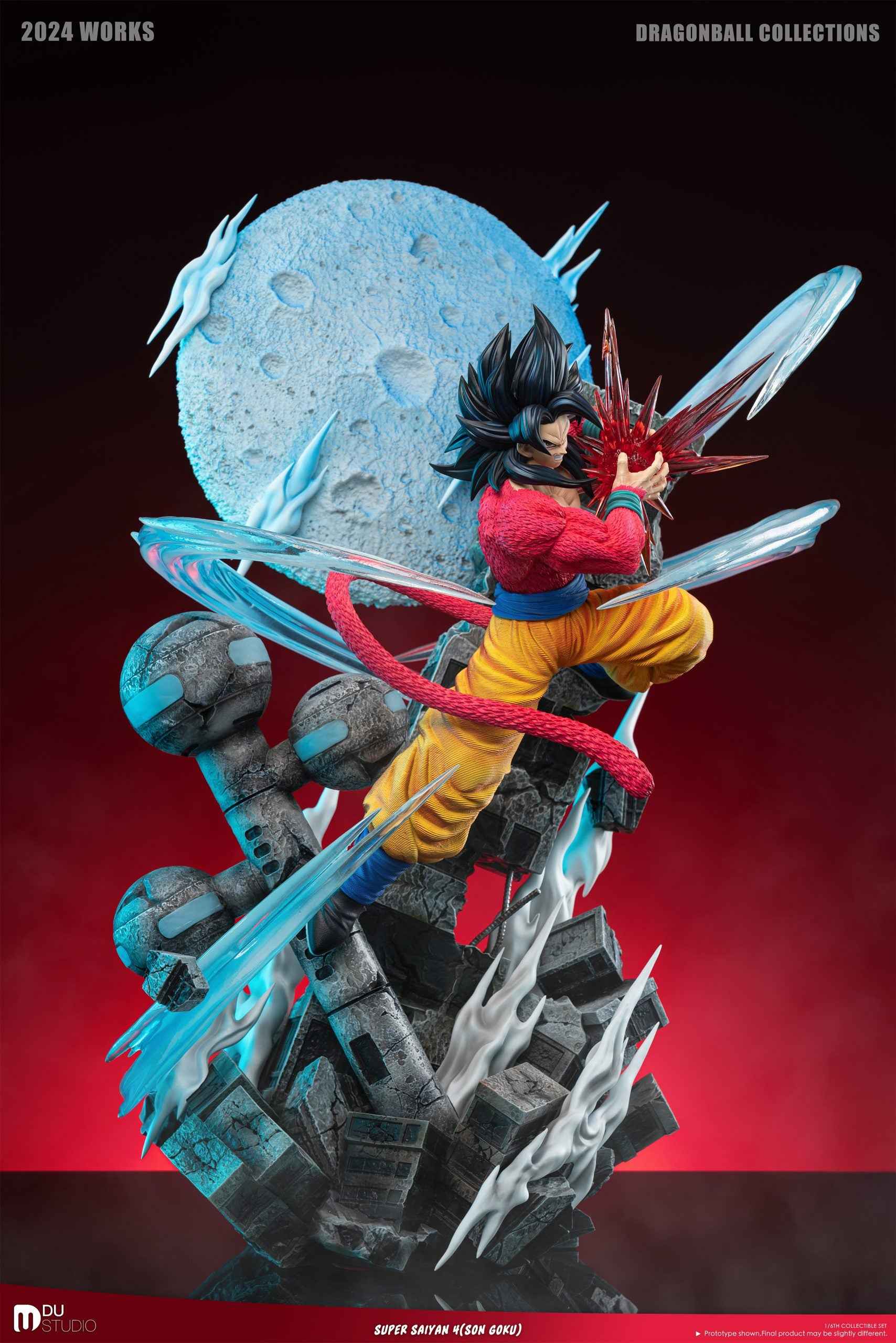 Dragon Ball Du Studio Super Saiyan 4 Son Goku Resin Statue