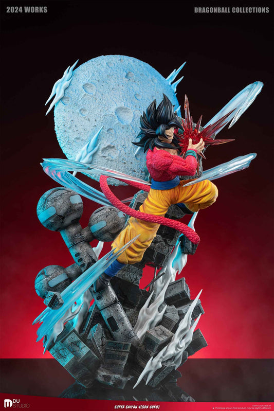 Dragon Ball Du Studio Super Saiyan 4 Son Goku Resin Statue