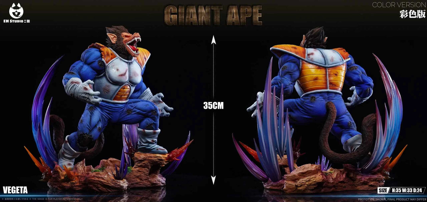 Dragon Ball EH Studio Great Ape Vegeta Resin Statue