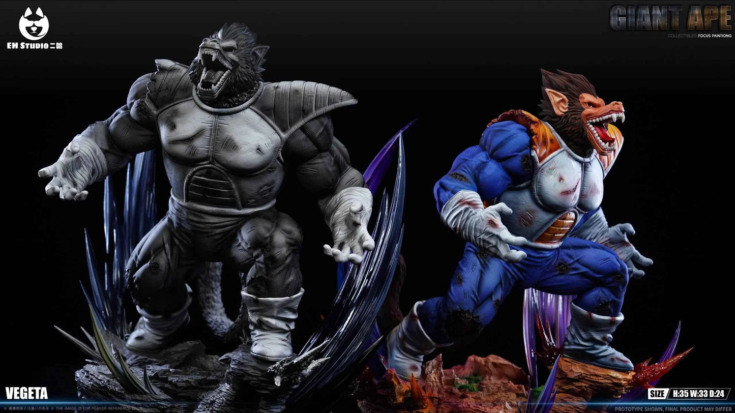 Dragon Ball EH Studio Great Ape Vegeta Resin Statue