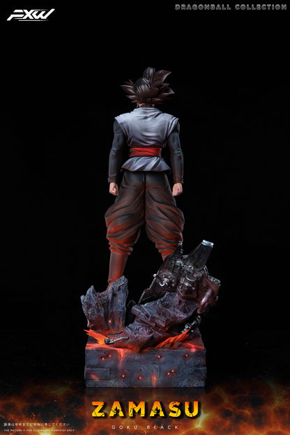 Dragon Ball FXW Studio Black Son Goku Resin Statue