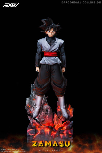 Dragon Ball FXW Studio Black Son Goku Resin Statue
