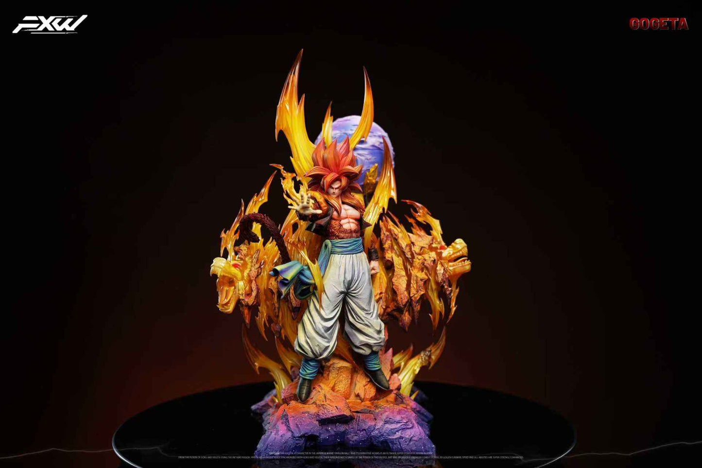 Dragon Ball FXW Studio Gogeta 1/4 Resin Statue
