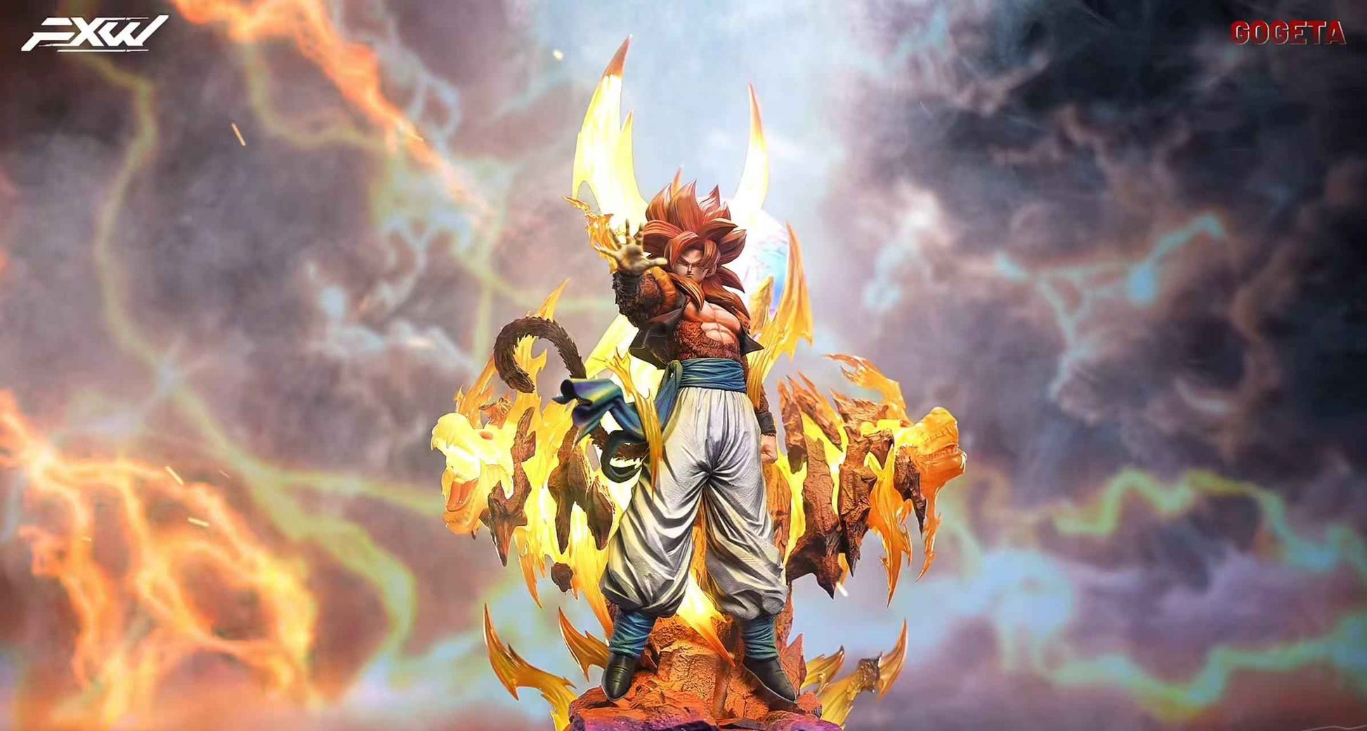 Dragon Ball FXW Studio Gogeta 1/4 Resin Statue