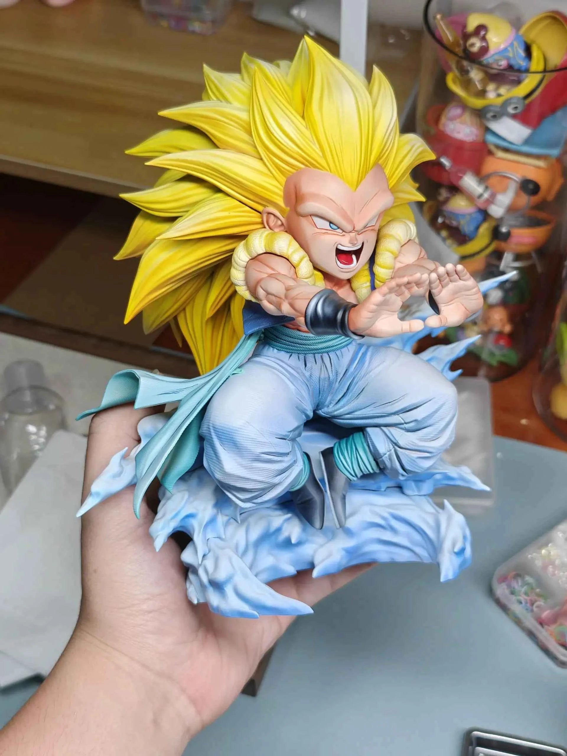 Dragon Ball FXW Studio Super Saiyan Gotenks Resin Statue
