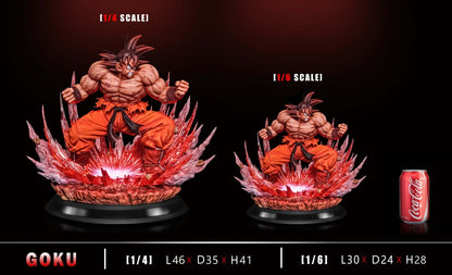 Dragon Ball Figure Class Studio Son Goku Kaioken Resin Statue