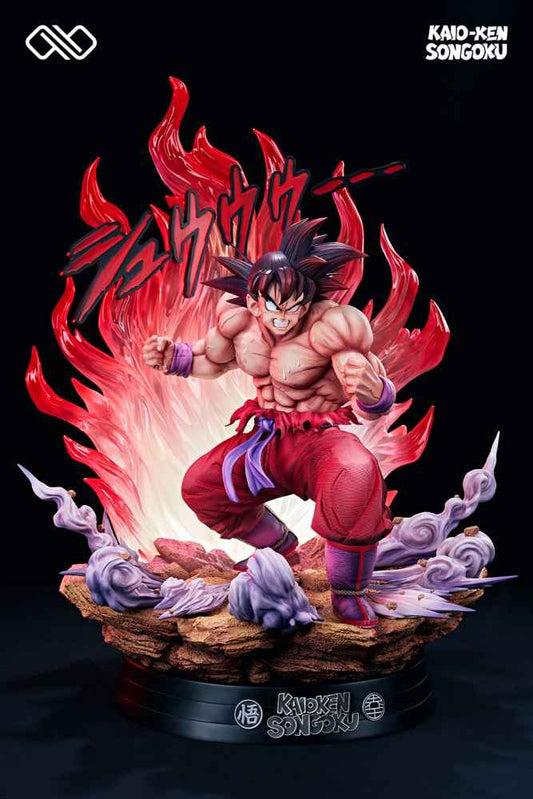 Dragon Ball Infinite Studio Kaioken Son Goku Resin Statue