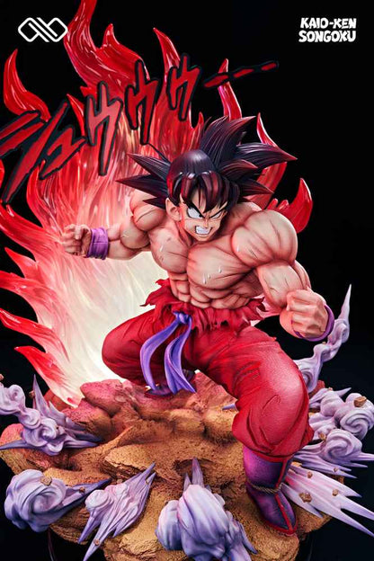 Dragon Ball Infinite Studio Kaioken Son Goku Resin Statue