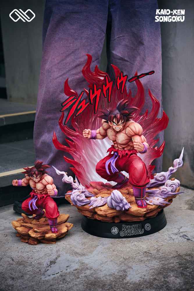 Dragon Ball Infinite Studio Kaioken Son Goku Resin Statue