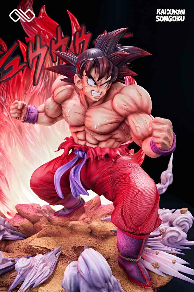 Dragon Ball Infinite Studio Kaioken Son Goku Resin Statue