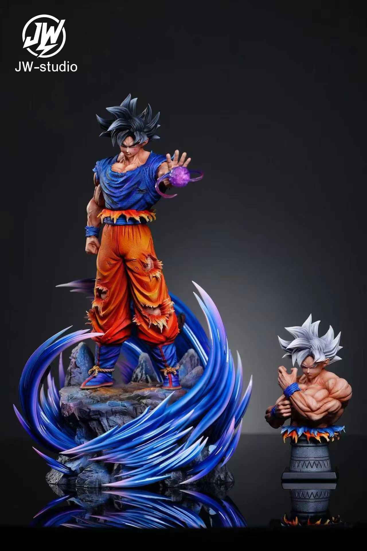Dragon Ball JW Studio Son Goku Ultra Instinct 1/6 Resin Statue
