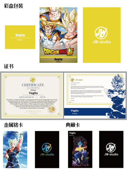 Dragon Ball JW Studio Vegito 1/6 Resin Statue