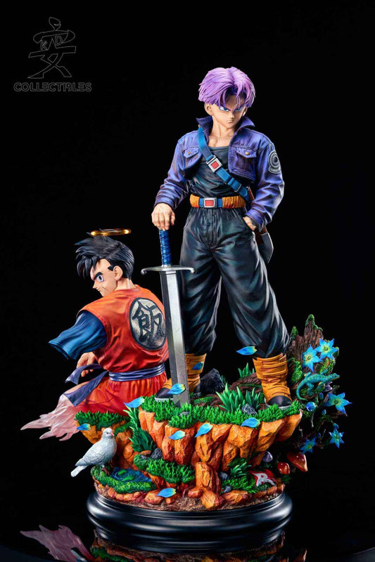 Dragon Ball KDC Trunks & Gohan Resin Statue (PayPal Fees and Shipping Costs Included)