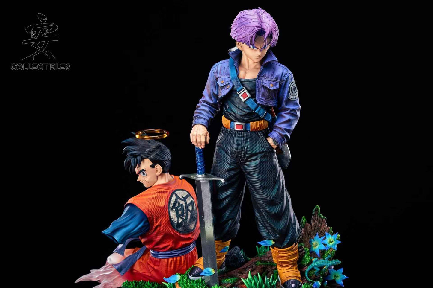 Dragon Ball KDC Trunks & Gohan Resin Statue (PayPal Fees and Shipping Costs Included)