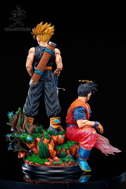 Dragon Ball KDC Trunks & Gohan Resin Statue (PayPal Fees and Shipping Costs Included)