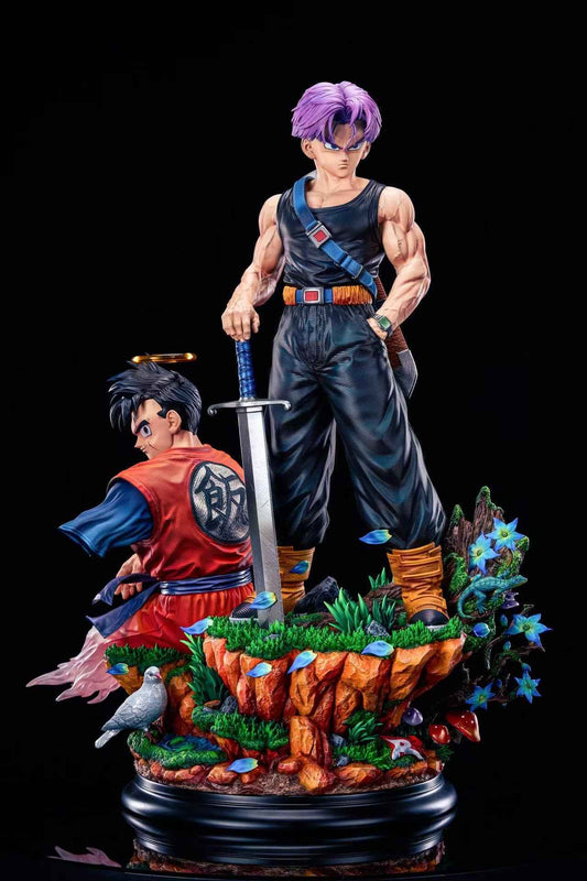 Dragon Ball KDC Trunks & Gohan Resin Statue (PayPal Fees and Shipping Costs Included)